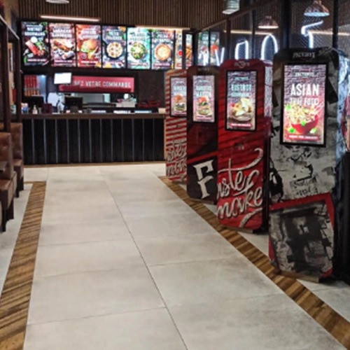 Menu Board Dynamique Fast Food